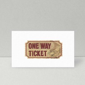 Logodesign One Way Ticket