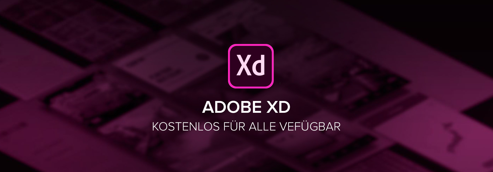 Adobe XD ab sofort kostenlos – MADDAZIN